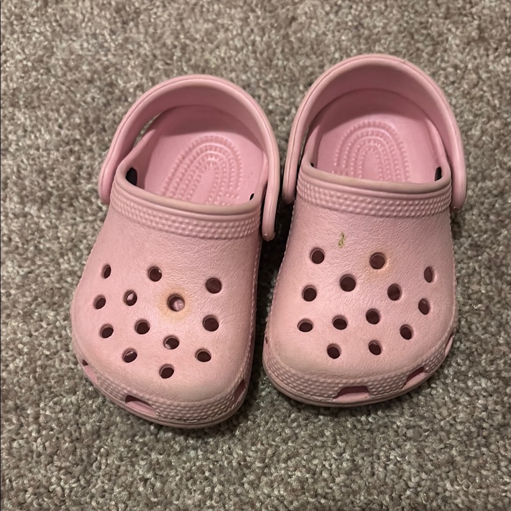 Kids Pink Crocs